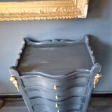 Small grey dresser patinated Louis XV style