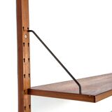 Système mural en teck par Sven Ellekaer pour Albert Hansen, années 1960