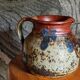 Traditional pottery sandstone pyrite Art-popular XIXth