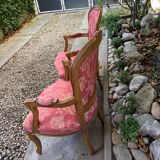 Pair of pink armchairs