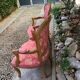 Pair of pink armchairs