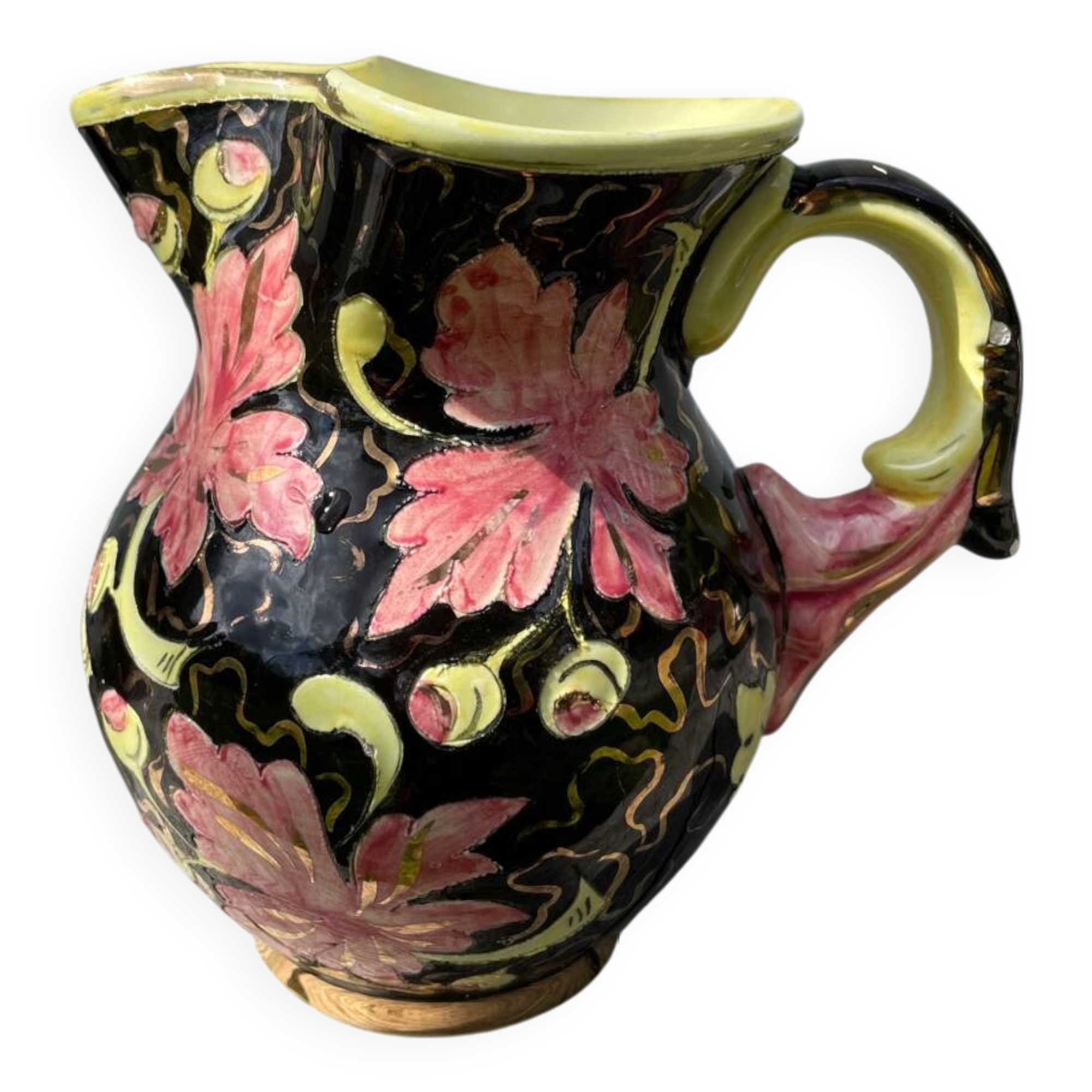 Monaco Vallauris Cerart ceramic vase pitcher