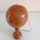 Old bilboquet in varnished wood / vintage 60s-70s