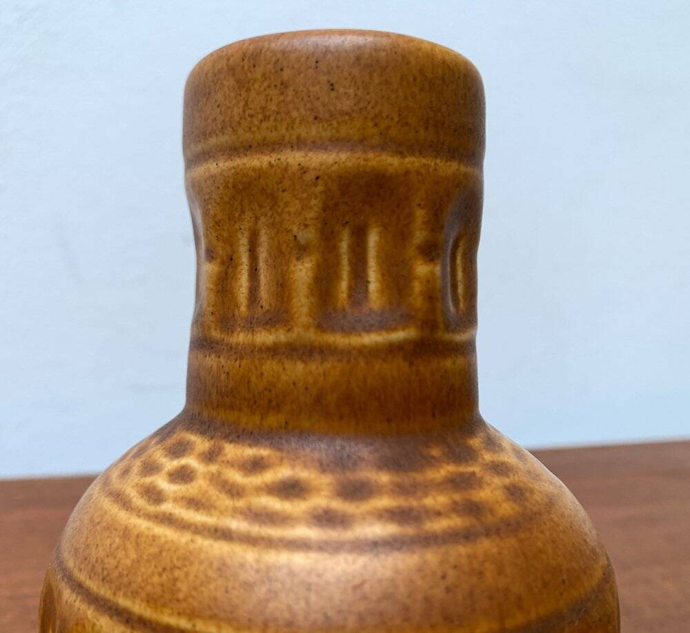 West German pottery vase by Scheurich, mid-century, 1960s.