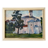 A. Isachjow, Night of Novgorod, 1974, Oil on Canvas