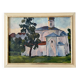 Huile sur toile, Nuit de Novgorod, A. Isachjow, 1974