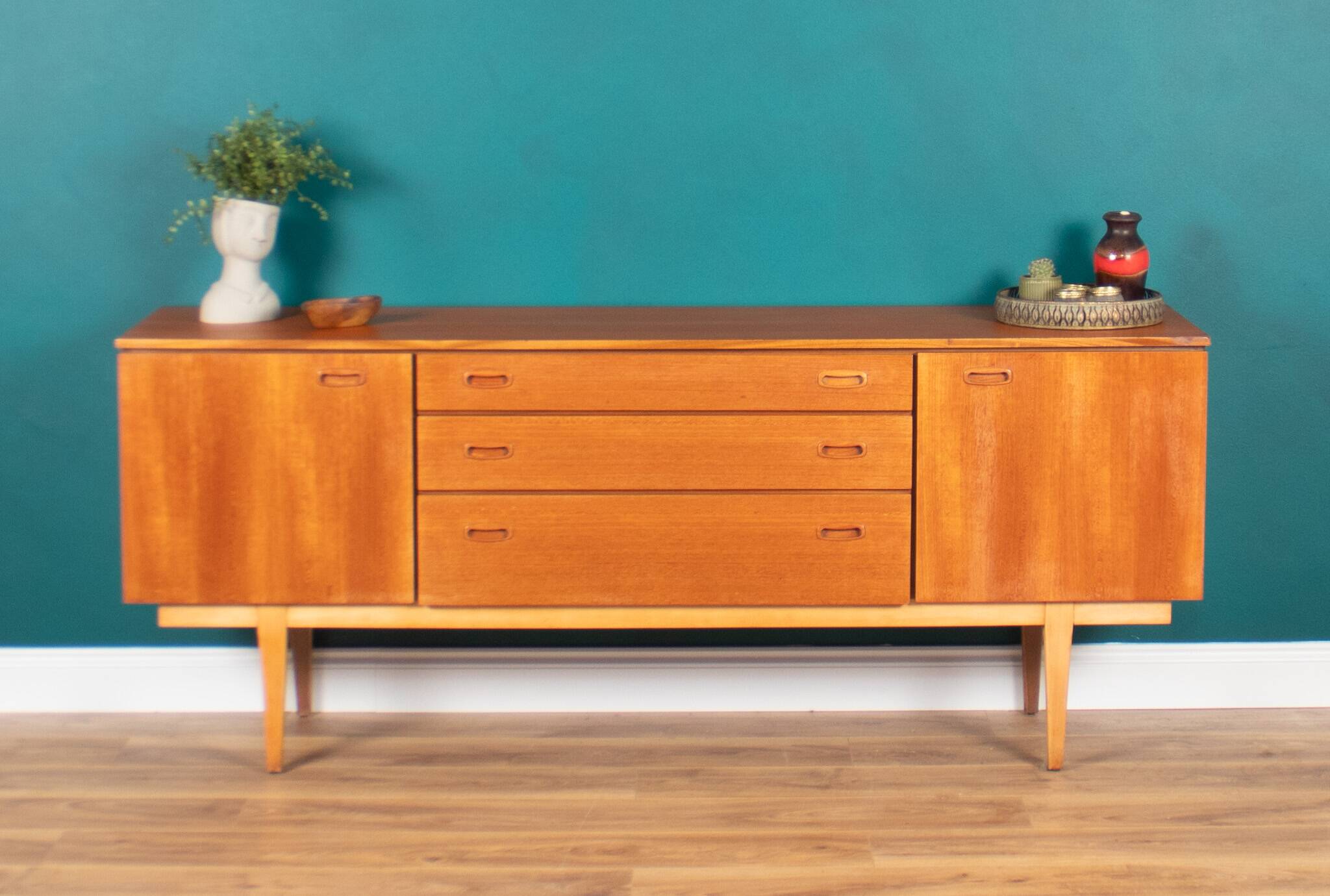 Retro teak 1960s nathan mid century sideboard