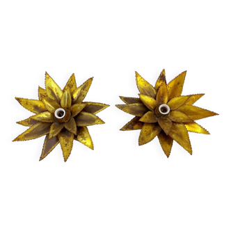 Jansen brass wall lights