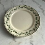 Assiette Badonviller, collection Champagne