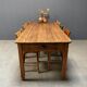 Table de ferme en chêne de France début des années 1900