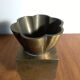 Post-modern bronze vase 80s
