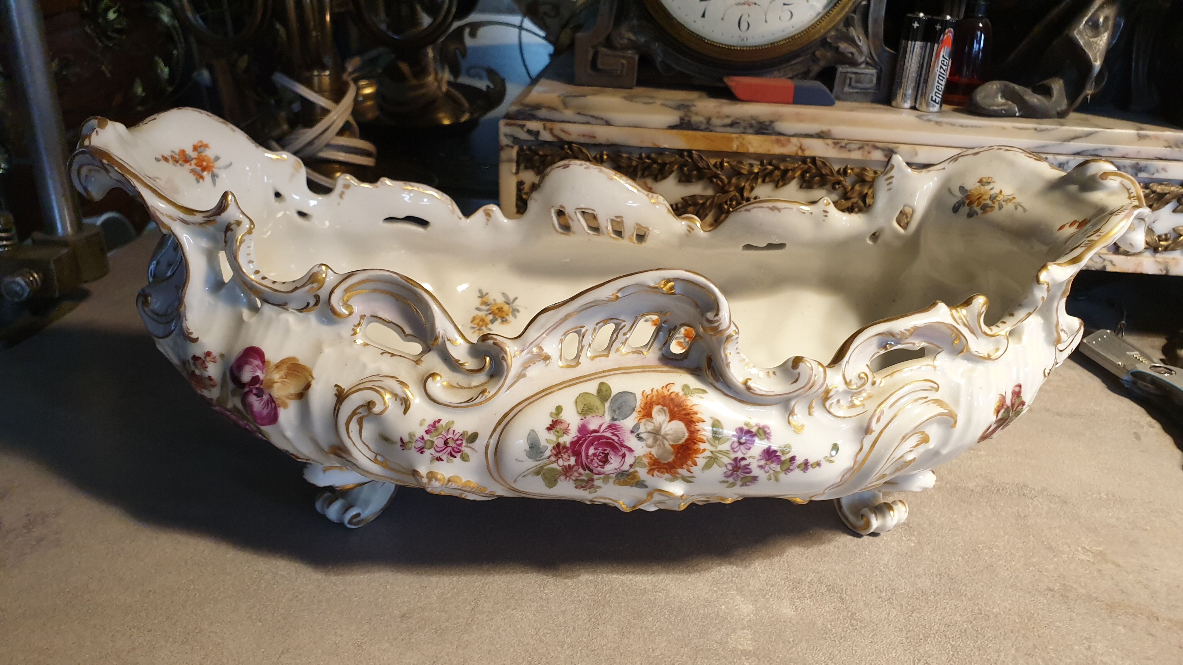 Porcelain planter XIXth