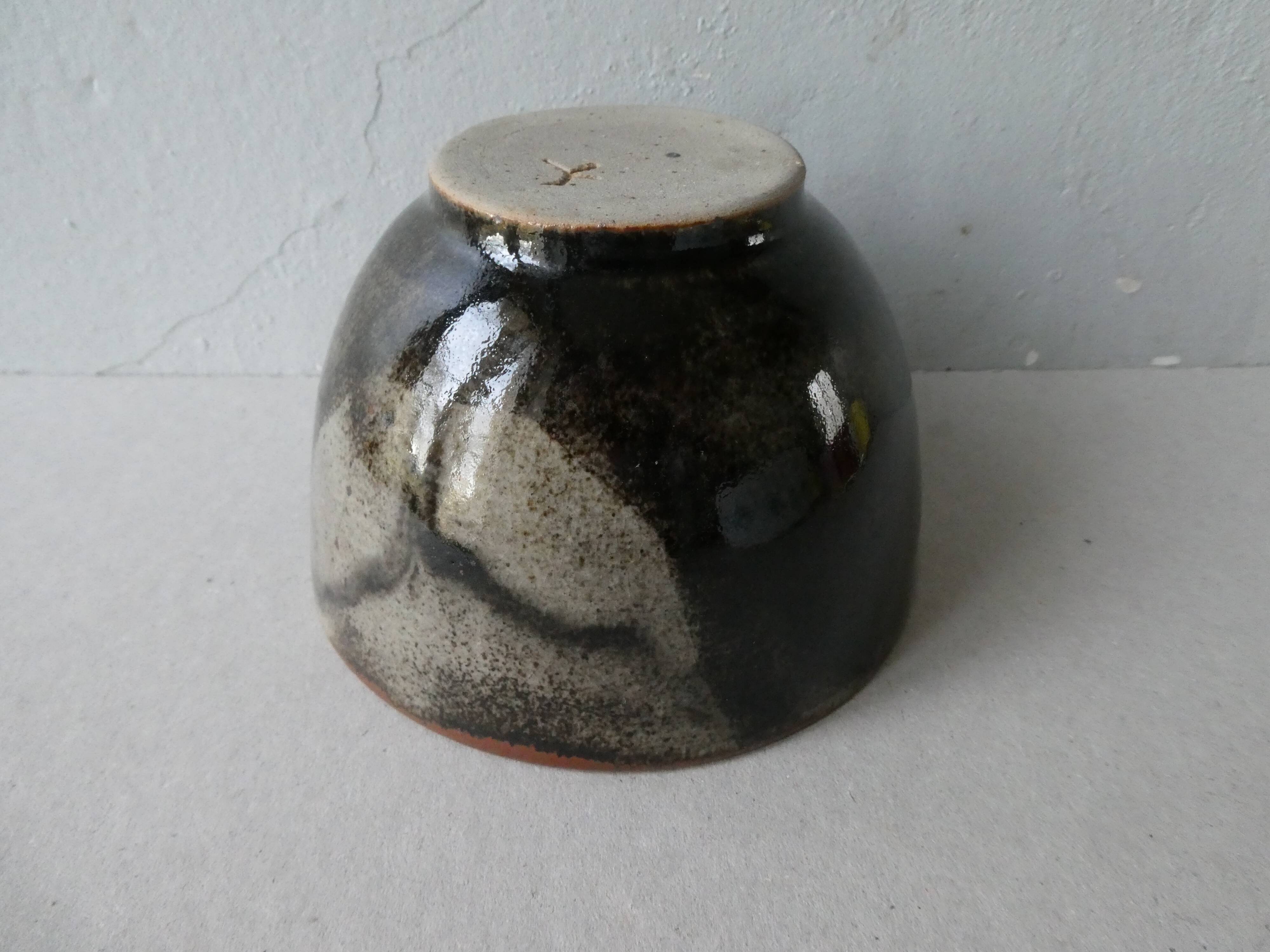 Isabelle Roger and Pierre Bernier vernissé sandstone bowl