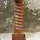 Oak church side table 83 cm