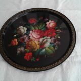 flowered tray origin Russia