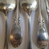 Housewife "Au Bon Marché" in silver metal rocaille model