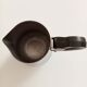 vintage cream jug Letang Remy - 18/10 stainless steel with black resin handle