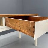 Vintage Writing Desk with Drawer, Czechoslovakia, ca. 1950s–60s