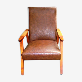 Vintage skai chair