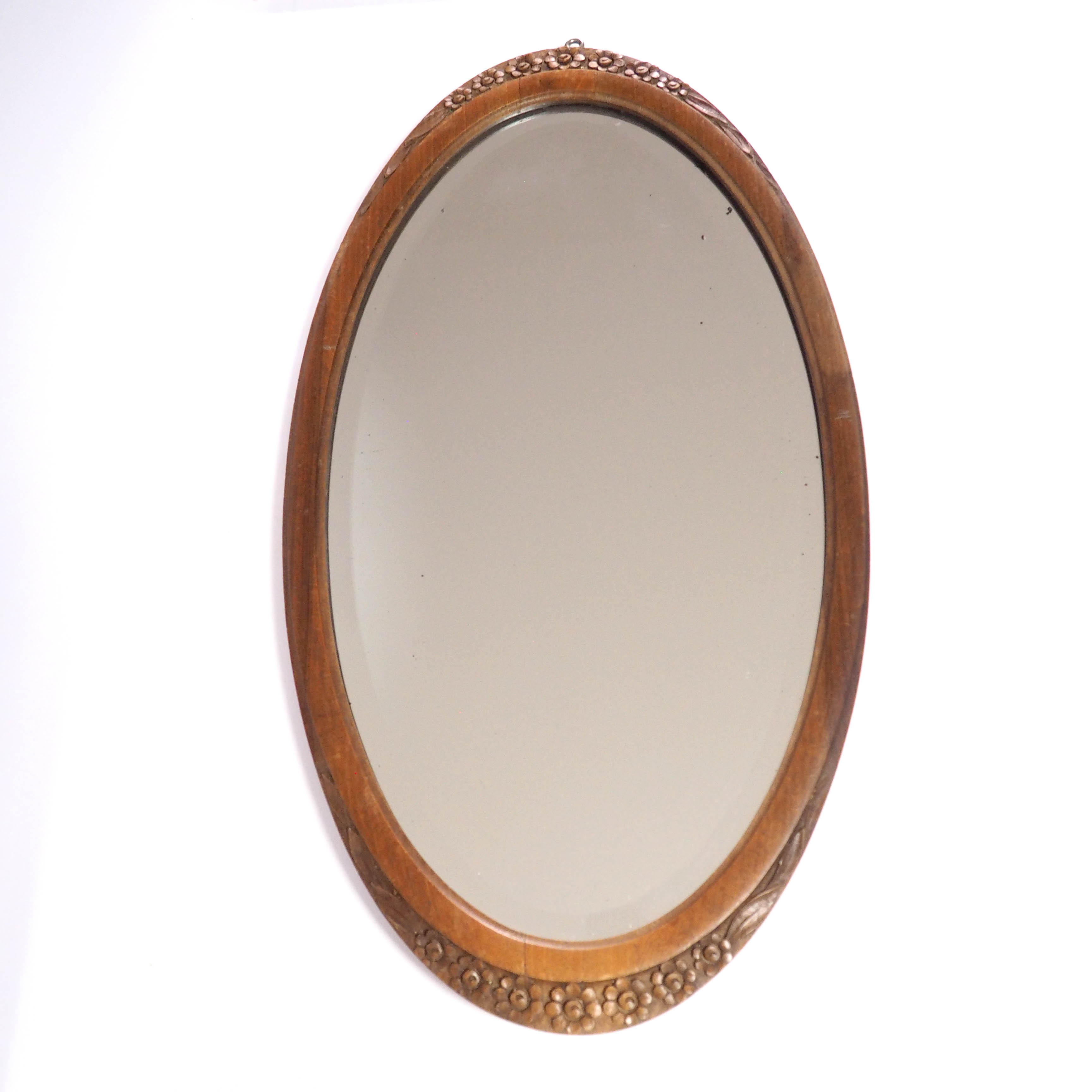 Art Deco beveled mirror