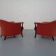 Set of Progetti Lounge Chairs by Umberto Asnago for Giorgetti, 1980s, Set of 2
