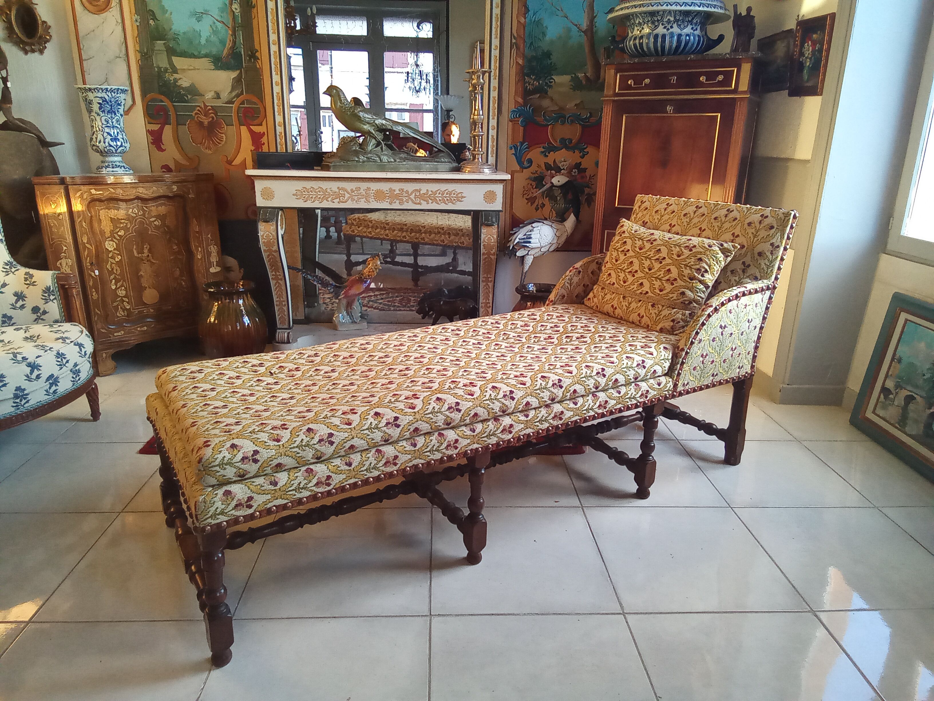 Deck chair, daybed