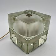 "Cubosfera" Table Lamp By Alessandro Mendini For Fidenza Vetraria, 1968