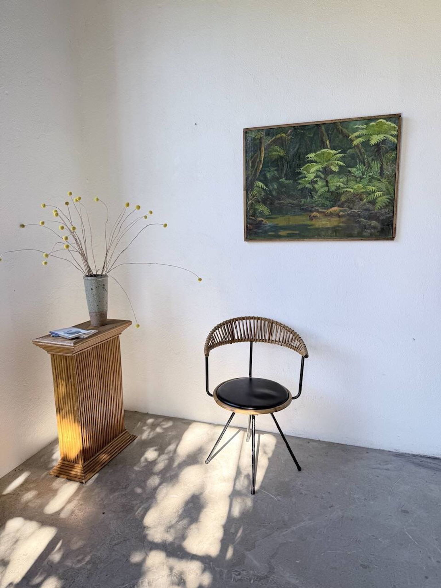 Rattan chair Dirk Van Sliedregt