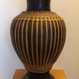 Large wooden vase