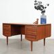 Teak desk, Danish design, 1960s, designer: J. Svenstrup