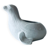 Sea lion flower pot