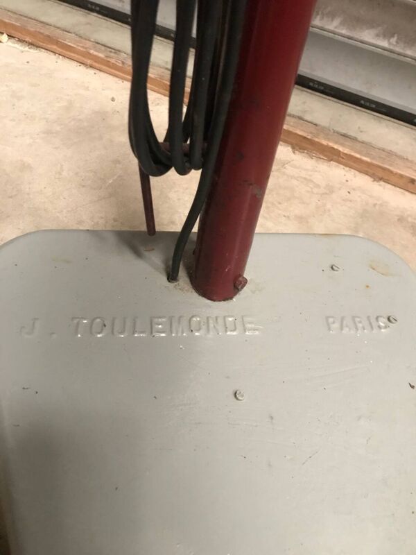 Lampe d’atelier articulée J.Toulemonde