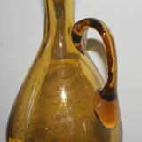 Carafe biot jaune 1960
