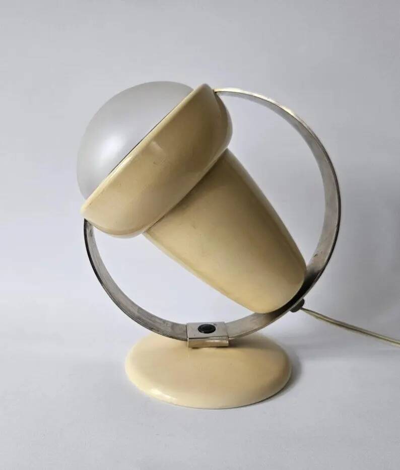 Midcentury Table or Wall Lamp Philips, Charlotte Perriand, Netherland, 1960s