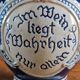 Old Stoneware Wine Jug from Westerwald, Germany