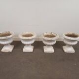 Medici Concrete Planters, Set of 4