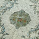 Handwoven overdyed oriental 1970s 185 cm x 295 cm blue carpet