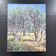 Olive tree field painting