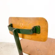 Rare industrial workshop chair by Sormel, inspired by Jean Prouvé.