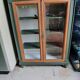 Painted display cabinet