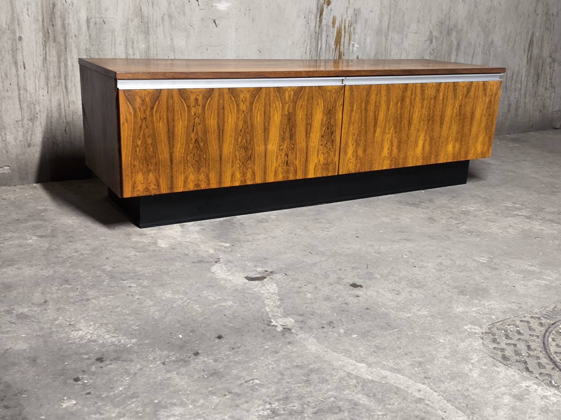 Vintage Scandinavian enfilade from the 1960s in rosewood.