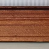 Set of 2 solid oak pediments