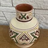 Small ceramic vase signed