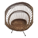 Vintage armchair – good condition, small legs