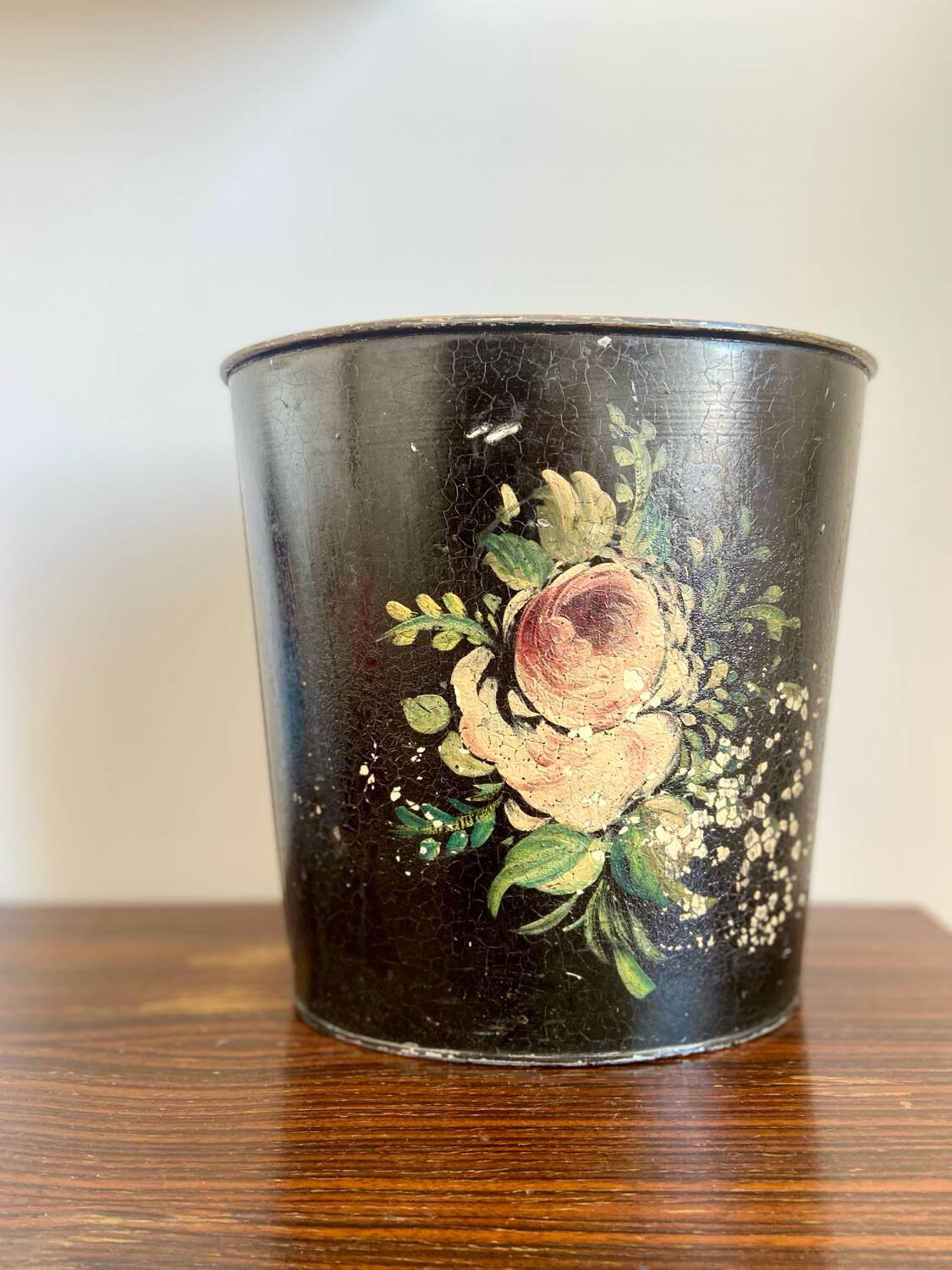 Vintage waste paper basket