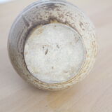 Vase 11cm ceramic with blue drips