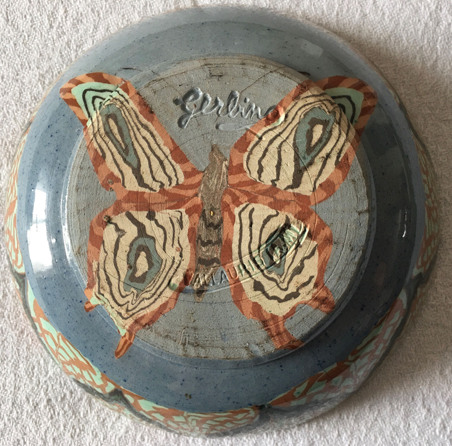 Cup signed Gerbino Vallauris