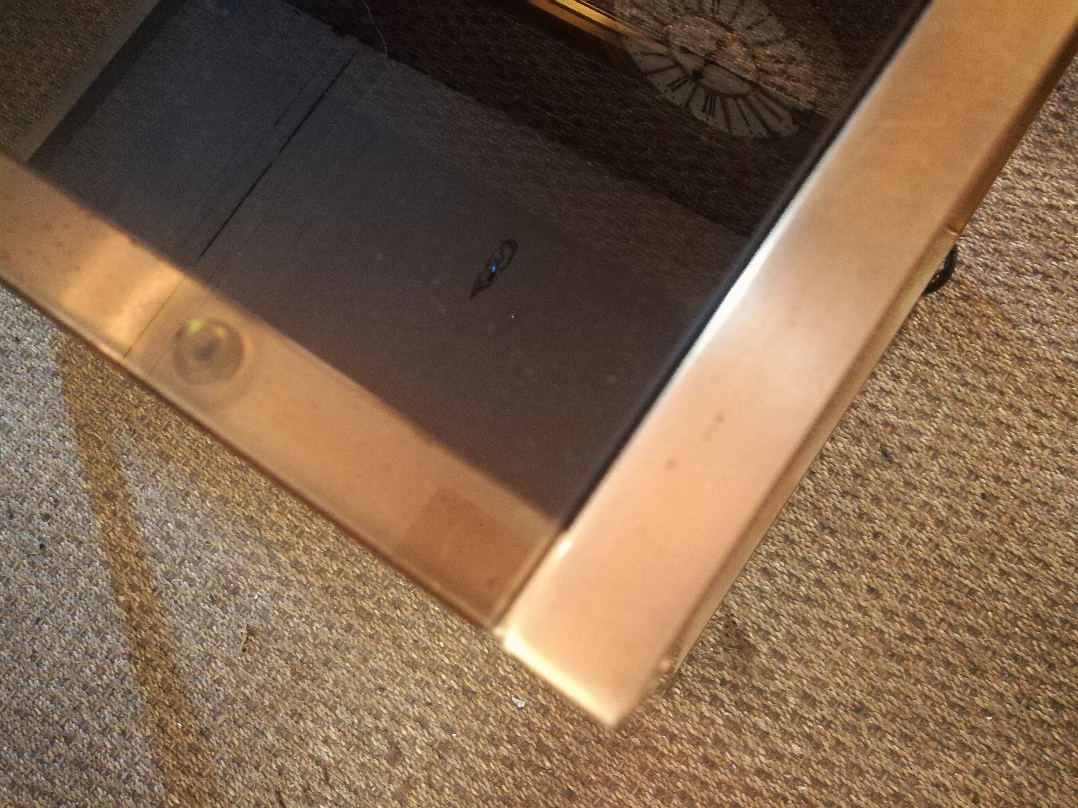 Brass serving table 1970