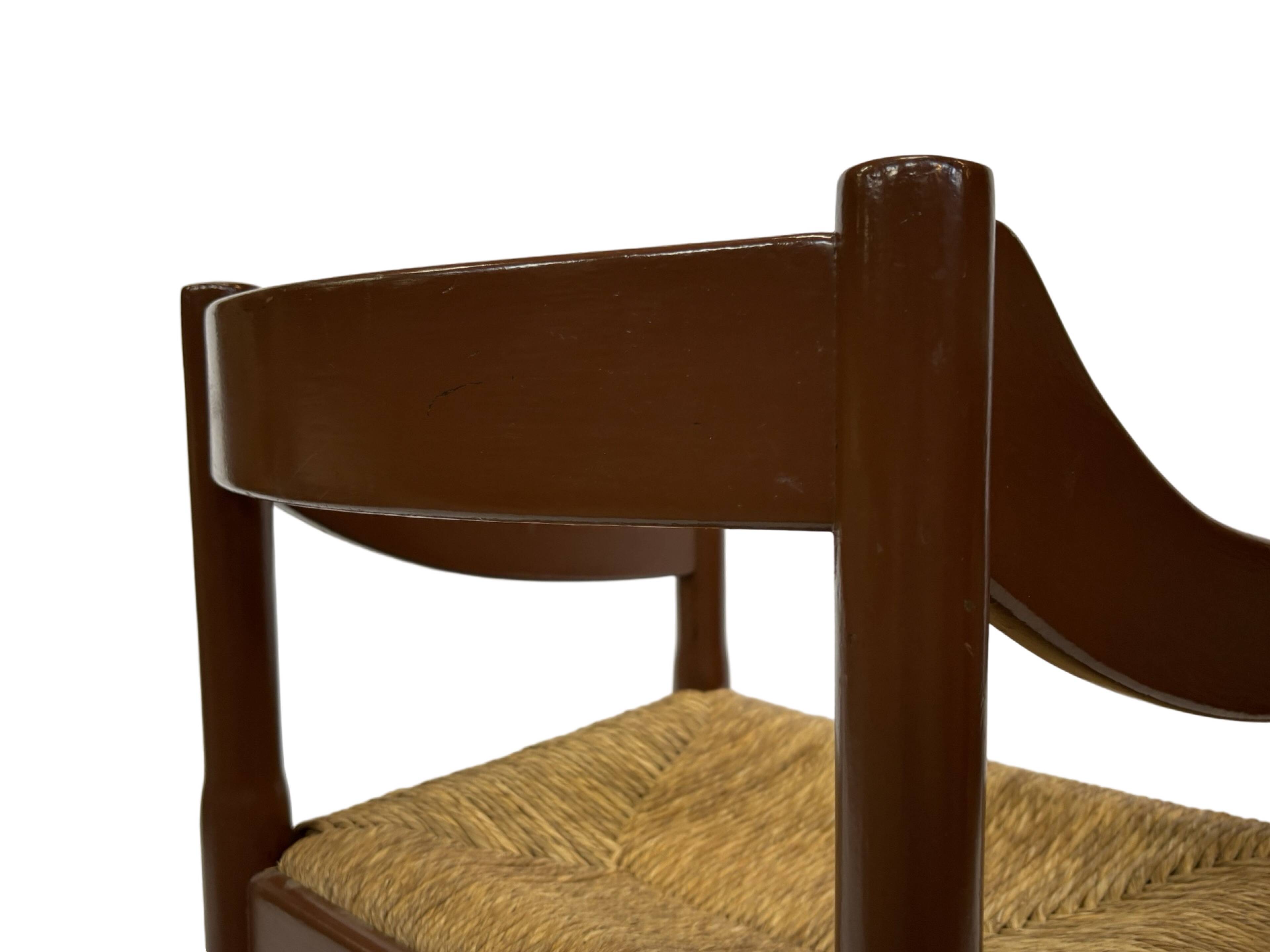 Carimate chair model 892 Vico Magistretti for Cassina