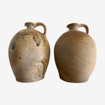 Pair of ceramic jars